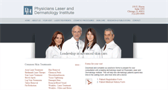 Desktop Screenshot of chicagolaserdermatology.com